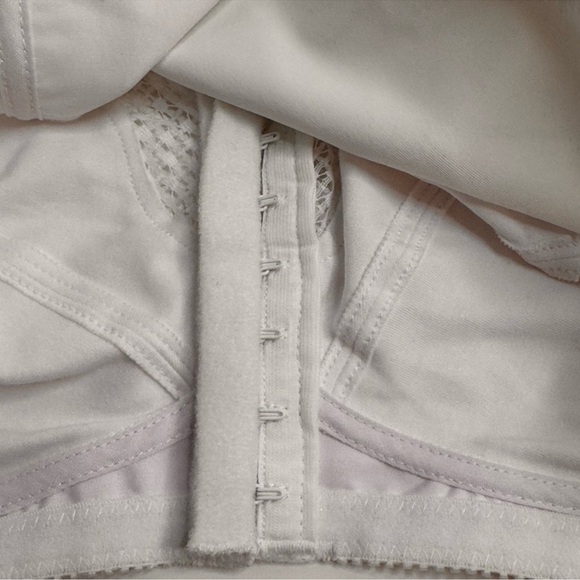 Exquisite Form® #5100531 Fully White 38D Front Closure Cotton Posture Bra NWT - Picture 7 of 9